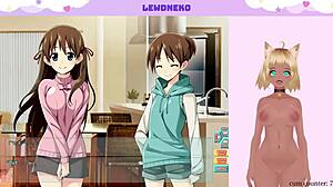 In Part 4, Virtual YouTuber Lewdneko continues to explore Go Go Nippon and masturbation