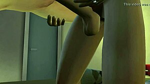 Presenting ‘Naked Cowgirl’ Alodia in this rather risqué of 3D ride in high definition