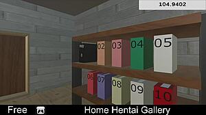 Erotic 3D Hentai Scenes Displayed in Home Gallery Collection