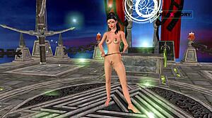 Neha Bhabhi's sexy poses come alive in this animated Hindi chudai story part 26.