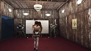 Fallout 4 costume fashion show include hot cute sexy blond anime girls