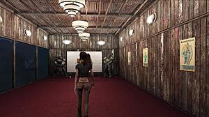 Fallout 4 costume fashion show include hot cute sexy blond anime girls