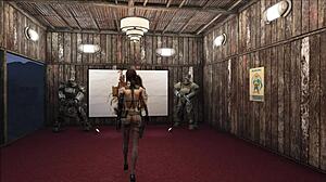 Fallout 4 costume fashion show include hot cute sexy blond anime girls