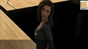 WVM 61! Elizabeth’s Unhappy with Blonde MILF Big Tits in 3D Action!