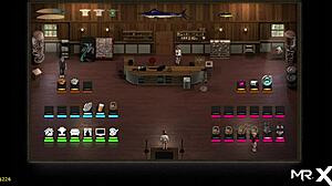 milf gives jerk off instructions while getting assfucked in anime