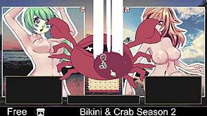 Oh man, I love stripping in this bikini for crab season fun!