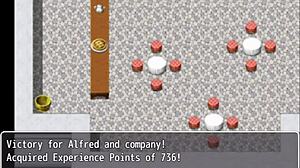 what's the prince's friend doing under that pervert's counter?