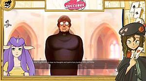 Having sex with a succubus in a cartoon network kind of situation