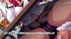 Motion Anime Unleashes Tanned Slutty Stepdaughter's Desires!