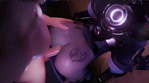 Spa with Tracer turns into wild 3D anal action. What’s her secret?