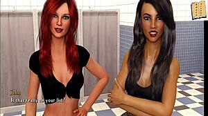 大胆探索DIK中的妹子路线第43集