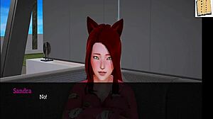 Manga themed walkthrough of a game I designed with sexy teen content