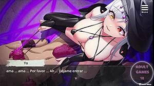 la prisión sexual de la bruja 10 featuring naked big tits and oppai in manga game