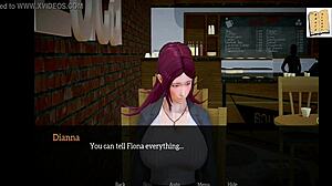 My New Family 54: Redhead and Brunette Tits Tease