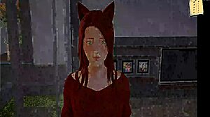 Detailed scene with redhead in My New Family episode 288