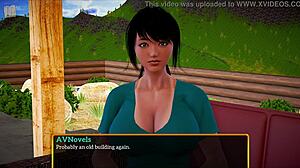 My New Family 433: Redhead Milf’s Big Tits in Action!