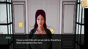 My New Family 54: Redhead and Brunette Tits Tease