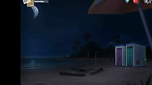 Summertime saga 207 features big tits and ass in a narrative adventure