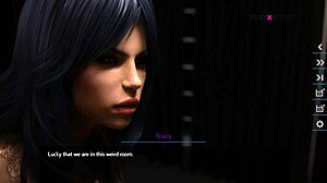 Dreams of desire - alex fucks tracy's pussy and asshole from behind in 3d game