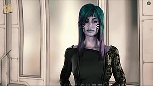 curvy fat babe with big tits feels deep emotions in tales from the unending void 155.