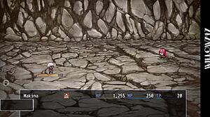 Although Hentai RPG, Makina found herself venturing on a ruined city