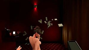 In VR paradise, exploring the private room three