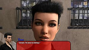 Blonde Teen Alexandra in 3D Anime Action