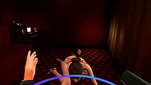 In VR paradise, exploring the private room three