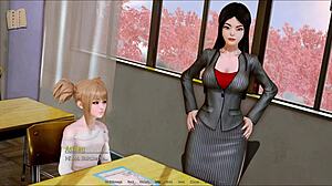 in harem hotel 57, the game continues with anime adventures