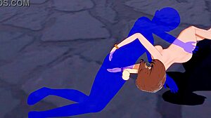 Uraraka delivers intense armpitjob and blowjob in My Hero Academia hentai