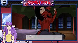 Indefinite pleasure: I’m watching hentai toon with Redheaded teen titans
