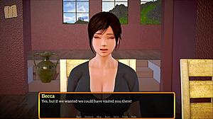 Watching animation sex with a redheaded milf and her new family
