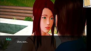 A new family’s Xvideo home made sex with a redheaded moms and her big-boobed daughter
