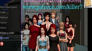 Succeeding in a new household with high-risk elements of a visual novel