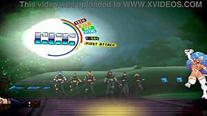 Team lei lei vs team kureha in sword art online battle