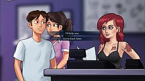 playing summertime saga 206 😊