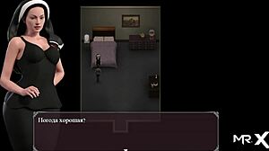 Lust epidemic legs caress in teen anime scene 21