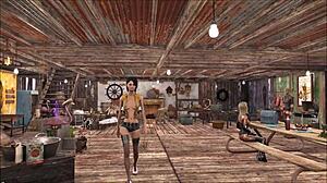 Chyler Leigh shines as top model in Fallout 4 fashion