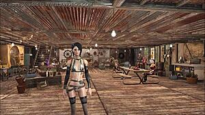 Chyler Leigh shines as top model in Fallout 4 fashion