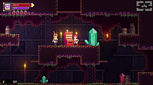 Scarlet maiden playthrough part 2: roguelike boss on second floor.