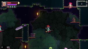 Scarlet maiden playthrough part 2: roguelike boss on second floor.