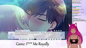 Vtuber Lewdneko Plays F Me Royally Part One