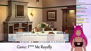 Vtuber Lewdneko Plays F Me Royally Part One
