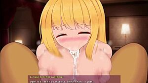 Lacia is still having erotic fun in the fallen fortress