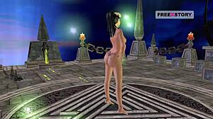 Indian new teen girl becoming slut in animated 3d sex cartoon