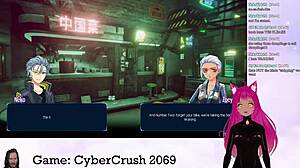 Vtuber Lewdneko Plays Cybercrush 2069 Part 1