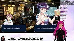 Vtuber Lewdneko Plays Cybercrush 2069 Part 1