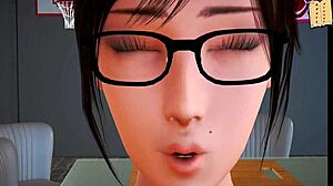 My New Family 282: Redhead And Brunette Teens Explore Erotic Homemade Adventures With Big Asses.