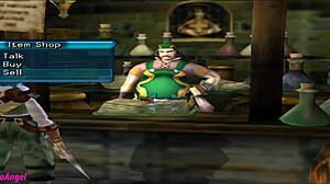 Büyük memeli Asyalı karakterlerle PS2 oyunu