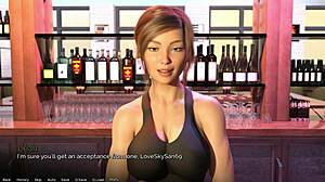 New college rebels: A lewd model, an object of affection, and the passion in anime visual novel